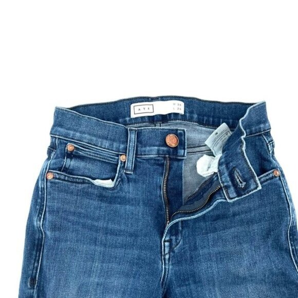 AYR The Chiller Mid-Rise Skinny Jeans Sunrise Blue Medium Wash size 26 - Picture 4 of 10